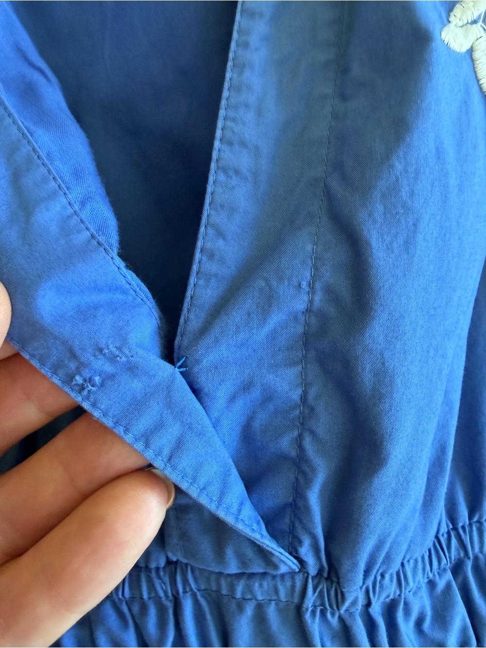 Anthropologie Somerset Eyelet Dress in Blue - Picture 6 of 8